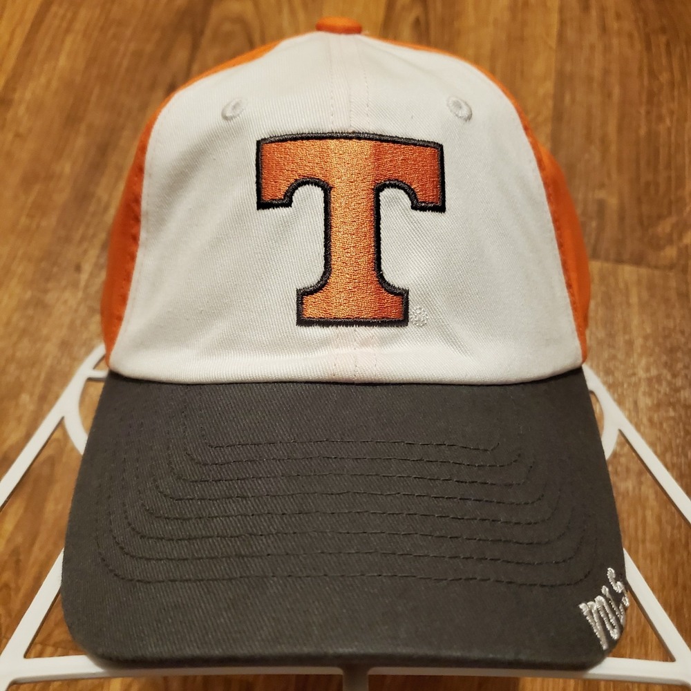 Tennessee Vols Hat Cap Men Strapback‎ Orange White Captivating Football New